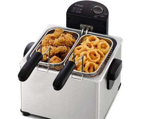 Temperatures up to 375F and a die-cast frying bowl maintain selected. . Deep fryers nyt